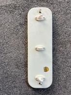 Vintage Brabantia Kapstokje - Crème/Wit, Gebruikt, Wandhaken, Ophalen of Verzenden, Minder dan 100 cm