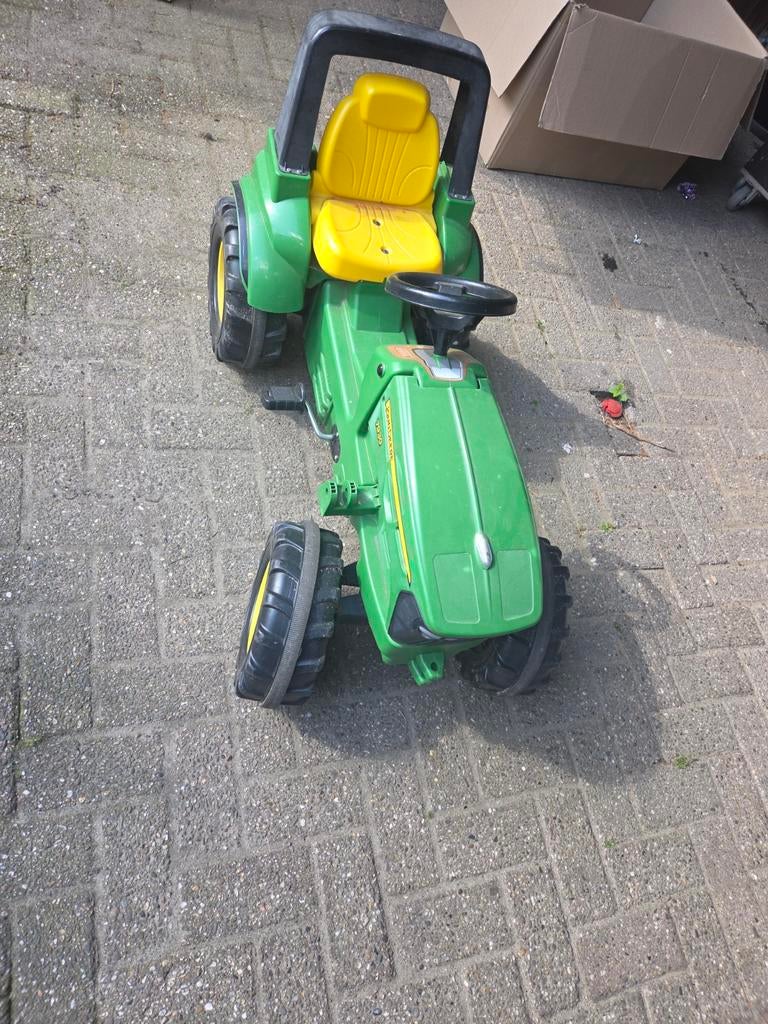 John Deere traptrekker voor kinderen, Ophalen, Zo goed als nieuw, Trapvoertuig
