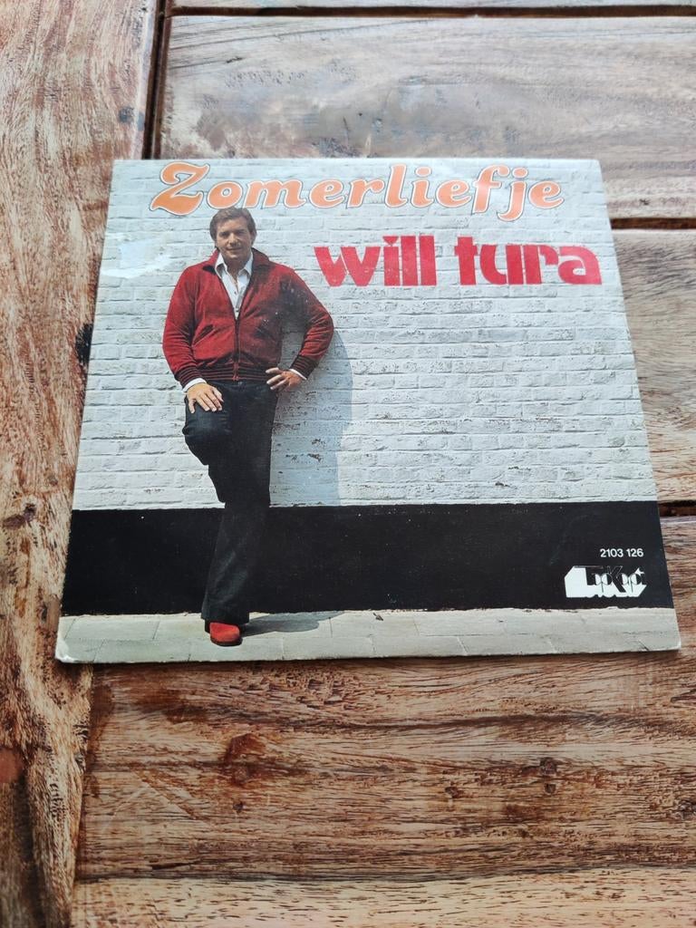 Will Tura - Zomerliefje, Cd's en Dvd's, Vinyl | Nederlandstalig, Ophalen of Verzenden, Zo goed als nieuw, Overige formaten, Levenslied of Smartlap