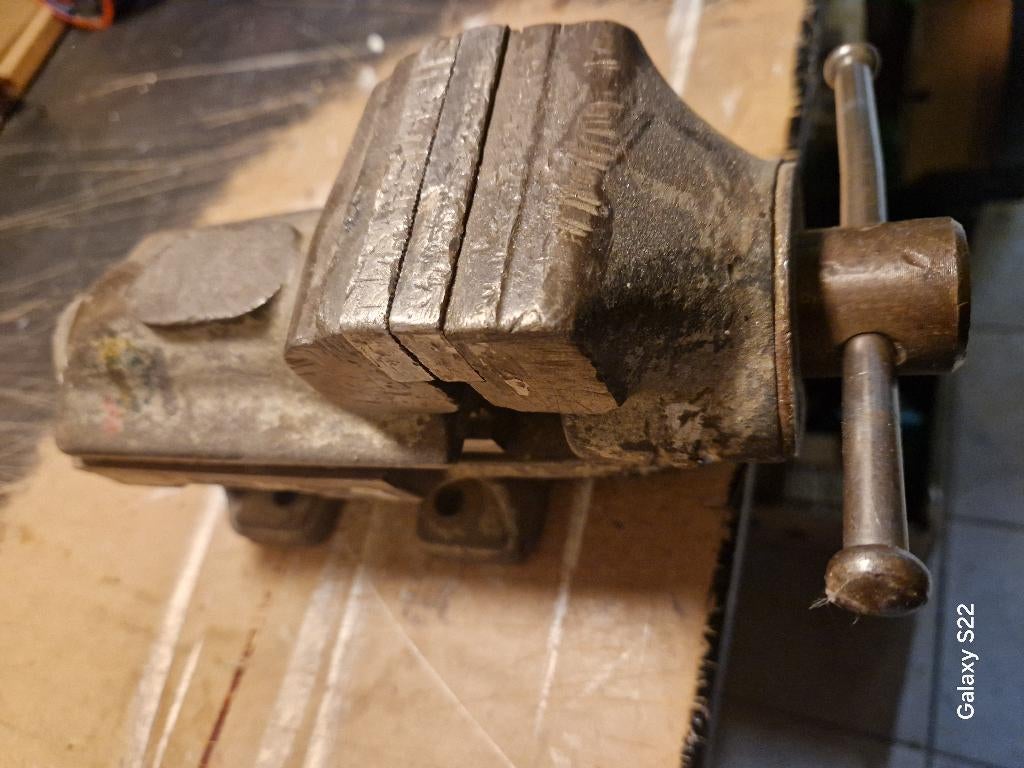 Bankschroef, Ophalen, Gebruikt, Minder dan 70 cm, Bankschroef