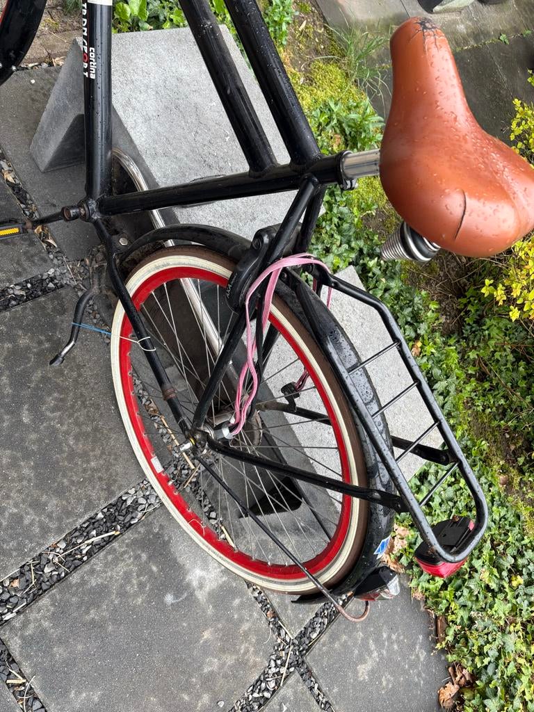 Cortina transportfiets, Fietsen en Brommers, Fietsen | Heren | Herenfietsen, Terugtraprem, Gebruikt, Versnellingen, 61 tot 65 cm