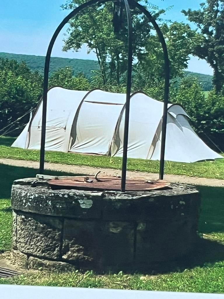 wechsel tent van katoen 4 persoons IN GOEDE STAAT, Caravans en Kamperen, Tenten, Ophalen of Verzenden, Zo goed als nieuw, Tot en met 4