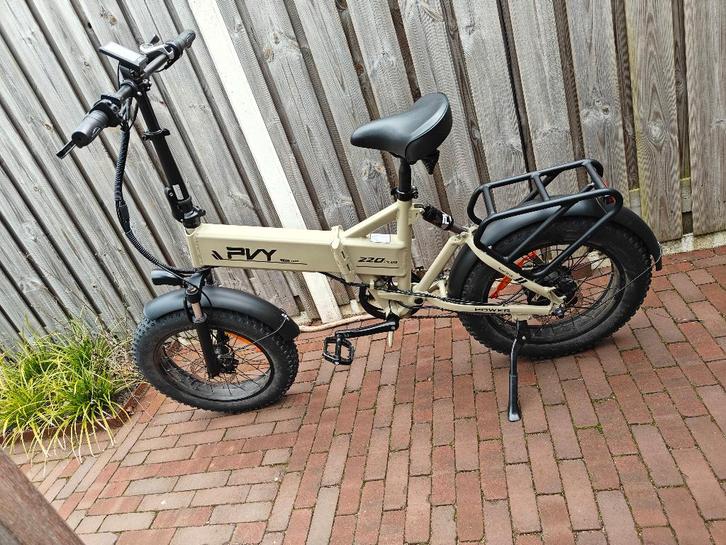 Pvy z20 plus, elektronische vouwfiets, Fietsen en Brommers, Fietsen | Vouwfietsen, Zo goed als nieuw, Dames, Overige merken, 20 inch of meer