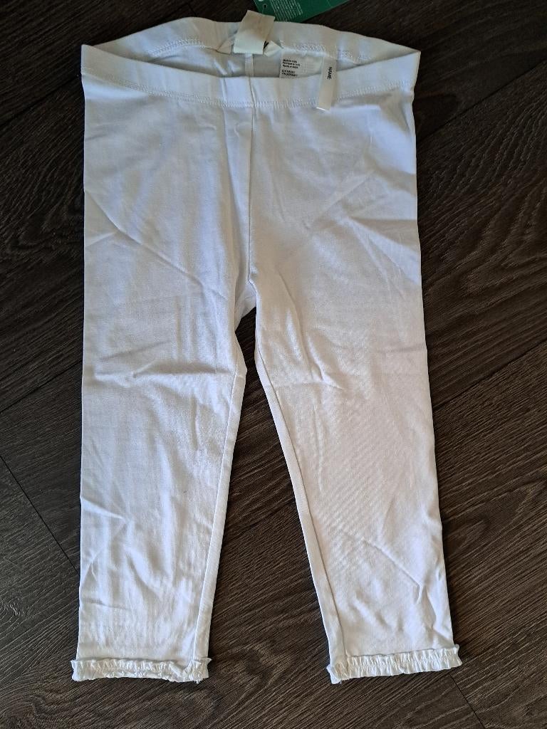 NIEUW witte Legging  H&M  - 122  jusa17, Kinderen en Baby's, Kinderkleding | Maat 122, Broek, Meisje, H&M, Nieuw