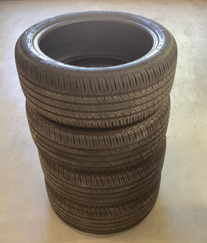 4 zomerbanden Goodyear Efficiënt Grip 245 45 19 102V, Auto-onderdelen, Banden en Velgen, Band(en), Personenwagen, Zomerbanden