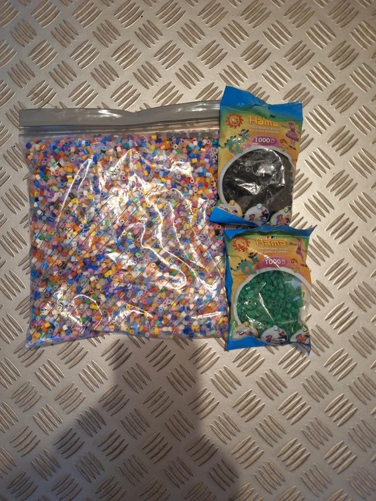 Strijkkralen, diverse kleuren, Ophalen