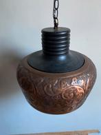 PTMD Hanglamp Koperkleurig Zwart - Verstelbare Lengte, Ophalen of Verzenden, Zo goed als nieuw, Metaal, Minder dan 50 cm