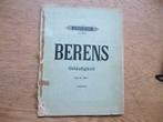 BERENS - GELÄUFIGKEIT OPUS 61 HEFT 1 -PIANO, Gebruikt, Klassiek, Ophalen of Verzenden, Artiest of Componist