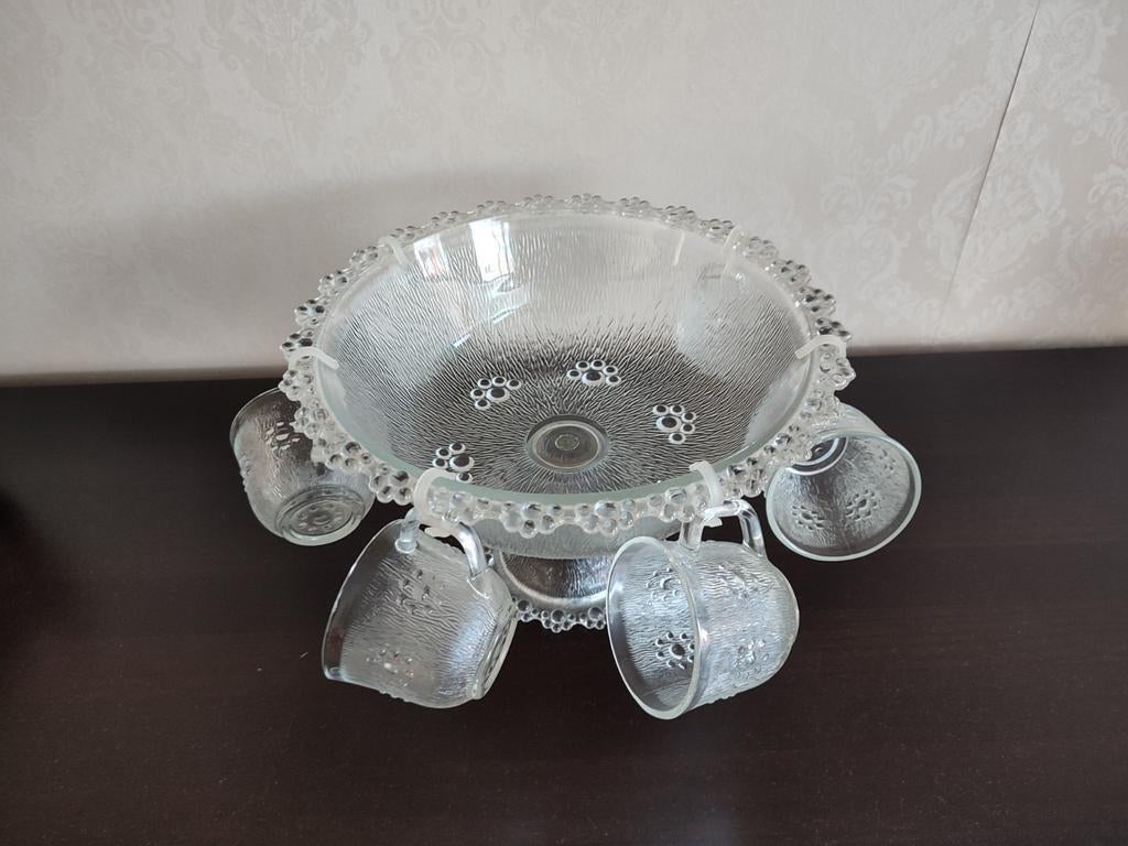 Antieke bowl / punch schaal als nieuw, Antiek en Kunst, Ophalen of Verzenden