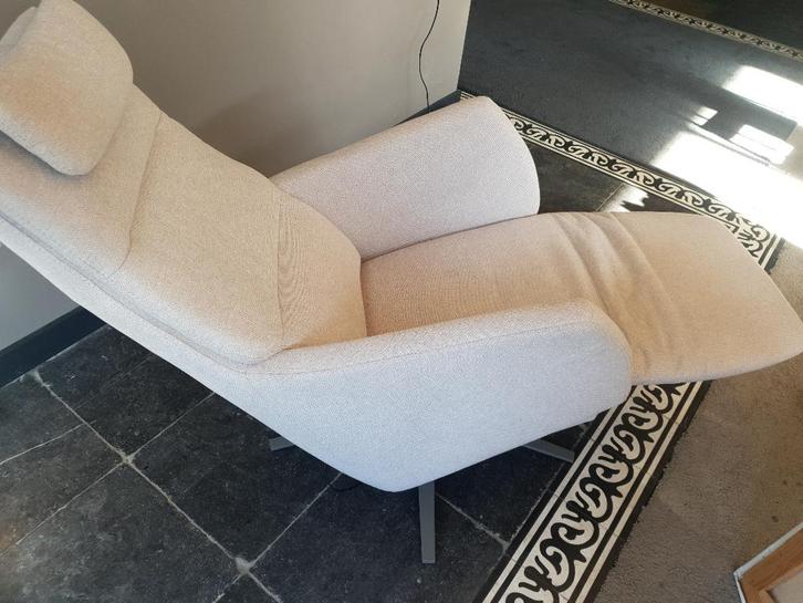 LUXE VELDERHOF STA-OP FAUTEUIL 2025, Huis en Inrichting, Fauteuils, Zo goed als nieuw, Stof, 50 tot 75 cm, Minder dan 75 cm, Ophalen