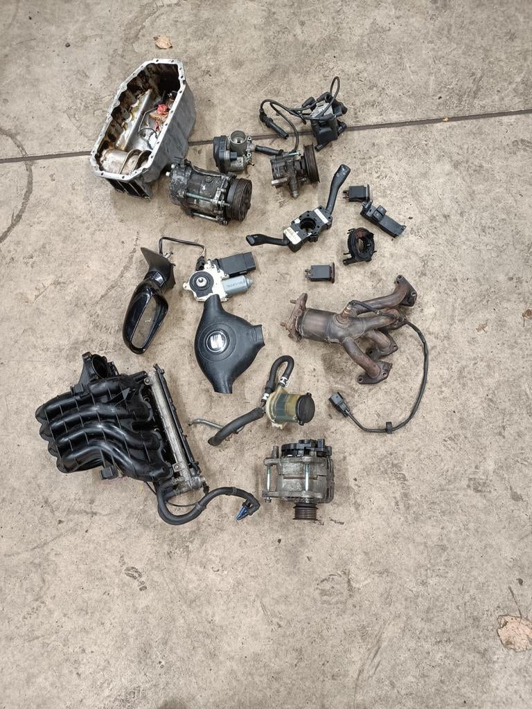 Diverse onderdelen Seat Leon 1M: carter, katalysator, etc., Ophalen of Verzenden