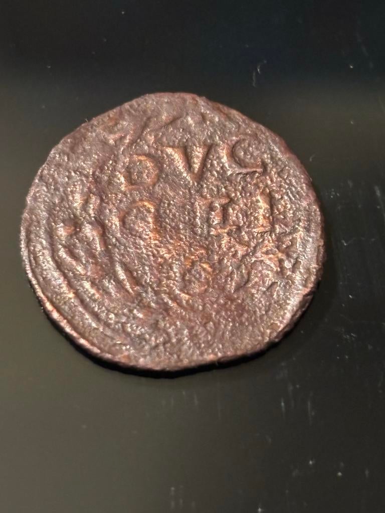 Oude duit gelria plusminus 1655, Ophalen of Verzenden, Vóór koninkrijk, Overige waardes, Losse munt