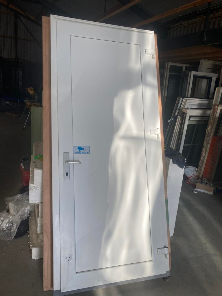 Kunststof kozijn met buitendeur 102*245, Ophalen, Kunststof, Minder dan 3 meter, W