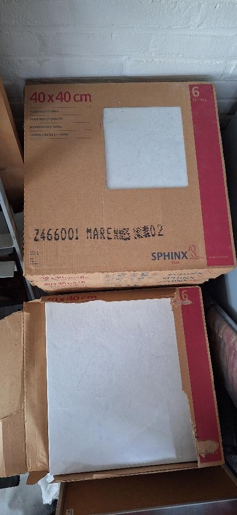 vloertegels, Doe-het-zelf en Verbouw, Tegels, Nieuw, Vloertegels, Overige materialen, 40 tot 60 cm, 40 tot 60 cm, 5 tot 10 m²