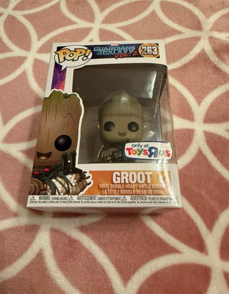 Funko Pop Guardians of the Galaxy Groot with bomb, Ophalen of Verzenden, Zo goed als nieuw