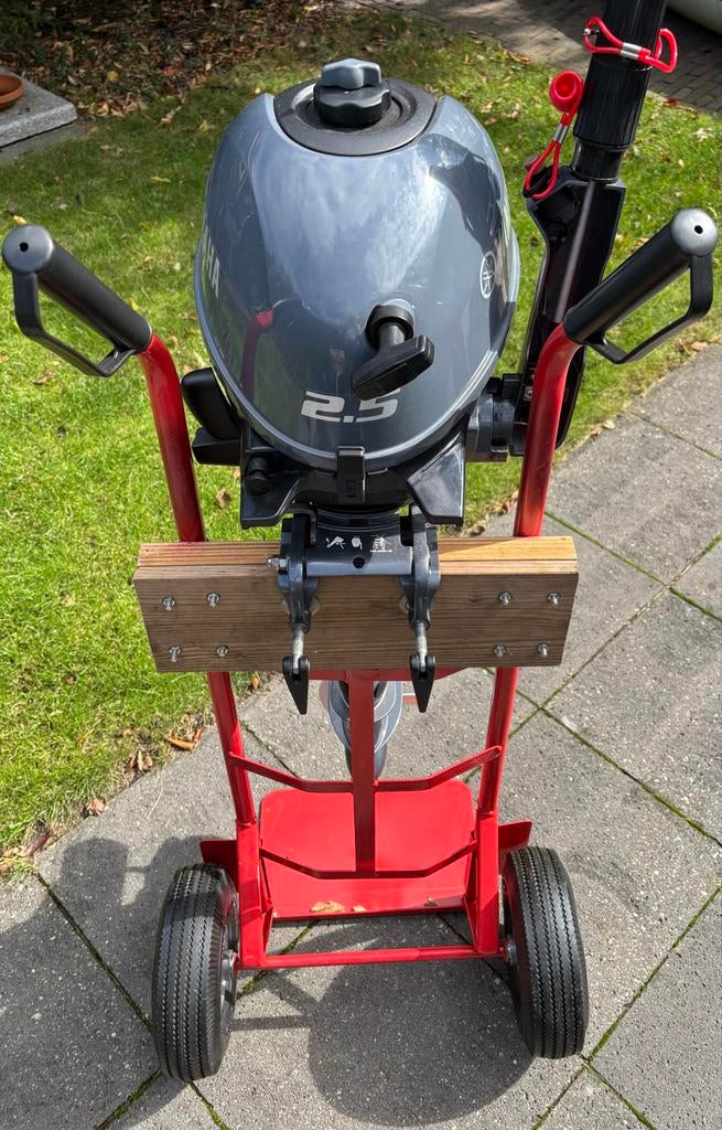 Zeer nette goede Yamaha 2.5 pk buitenboordmotor kortstaart, Ophalen, Gebruikt