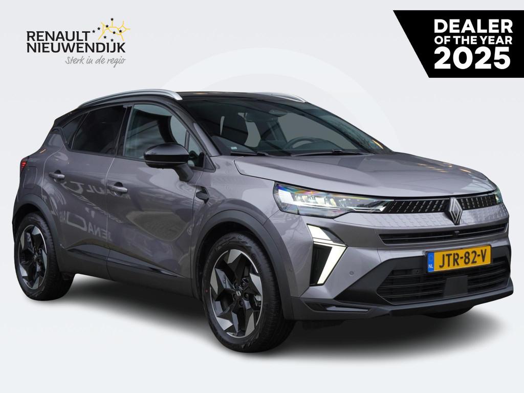 Renault Captur 1.6 E-Tech full hybrid 145 techno AUTOMAAT /, 4 cilinders, Leder en Stof, Origineel Nederlands, Bedrijf