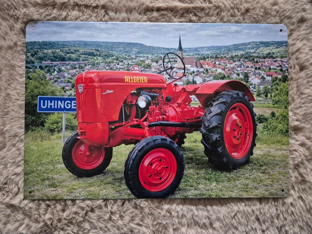 Allgeier reclamebord, Ophalen of Verzenden, Nieuw, Reclamebord