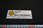 sticker Stam - Dordrecht Kistenfabriek Houthandel Pallets, Ophalen, Zo goed als nieuw, Sticker