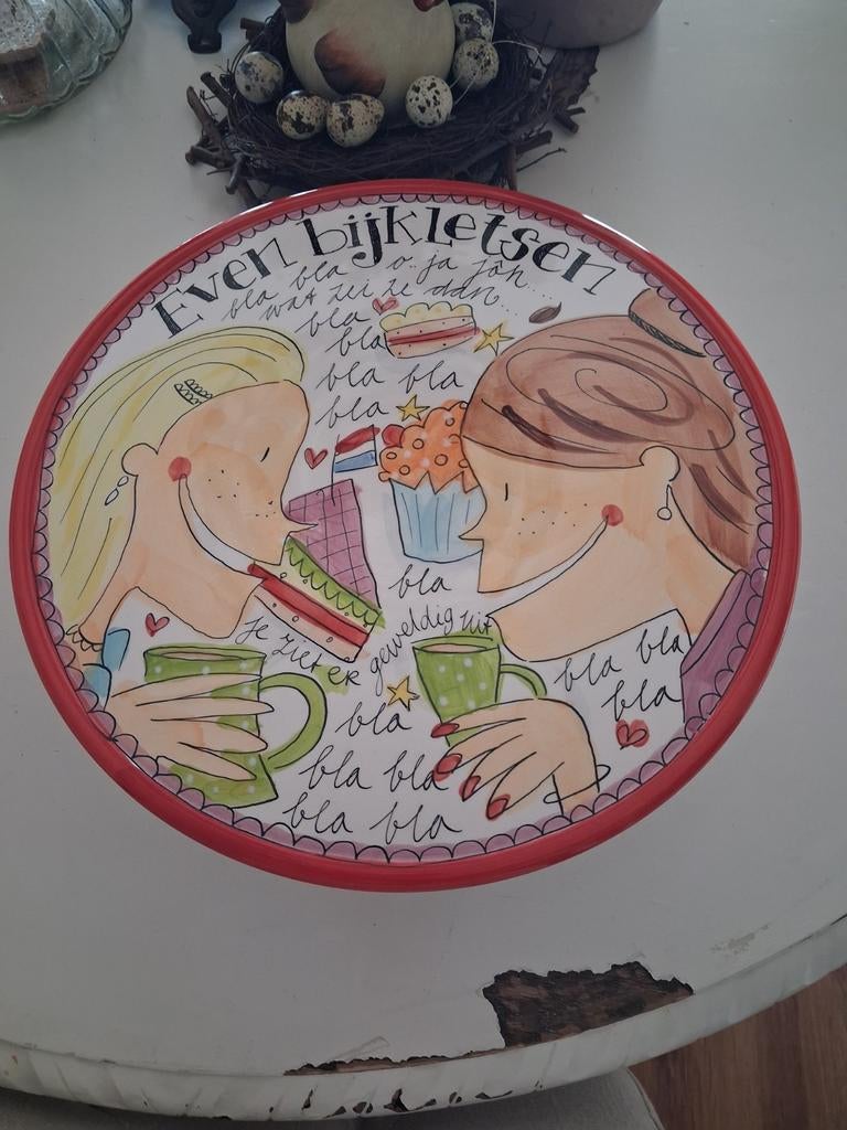 Blond amsterdam taartplateau nieuw, Ophalen, Blond Amsterdam, Nieuw, Bord(en)