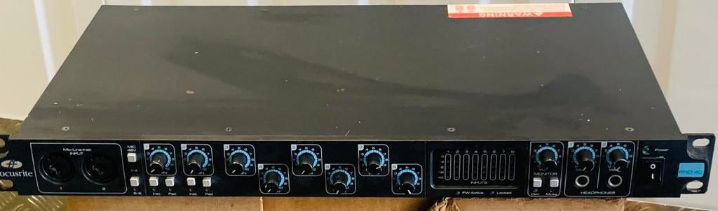 Focusrite Saffire Pro 40 Firewire Audio Interface, Ophalen of Verzenden, Zo goed als nieuw