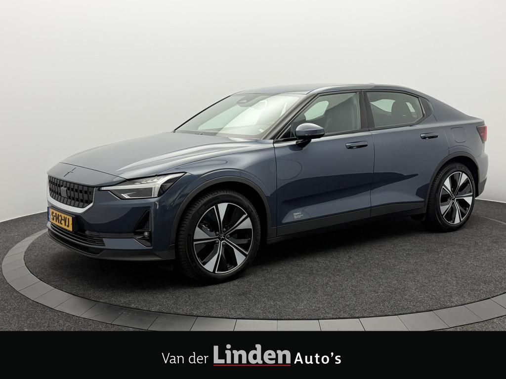 Polestar 2 Standard Range Single Motor 69 kWh SOH 95,1% | Tr, Auto's, Polestar, Stof, Gebruikt, Zwart, 63 kWh