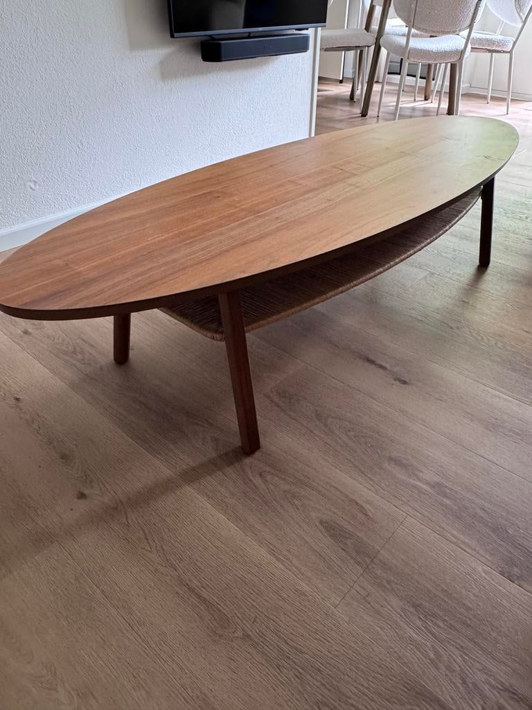 Ikea Stockholm salontafel walnootfineer, Ophalen, 50 tot 100 cm, Zo goed als nieuw, 150 tot 200 cm