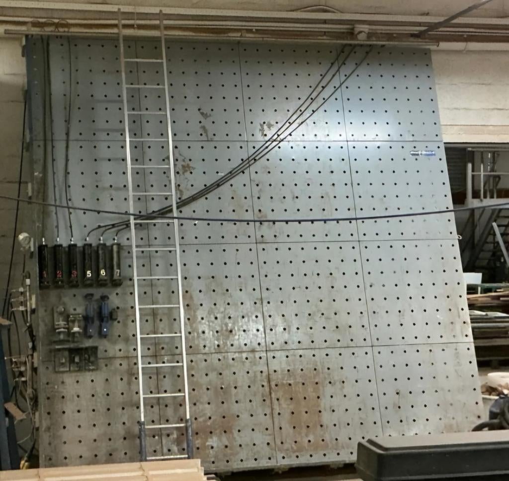 Opsluitbank Demontabel 4x4 4x3 meter, Doe-het-zelf en Verbouw, Werkbanken, Ophalen