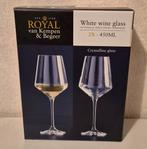 Royal van Kempen&Begeer witte wijnglazen NIEUW, Ophalen, Nieuw