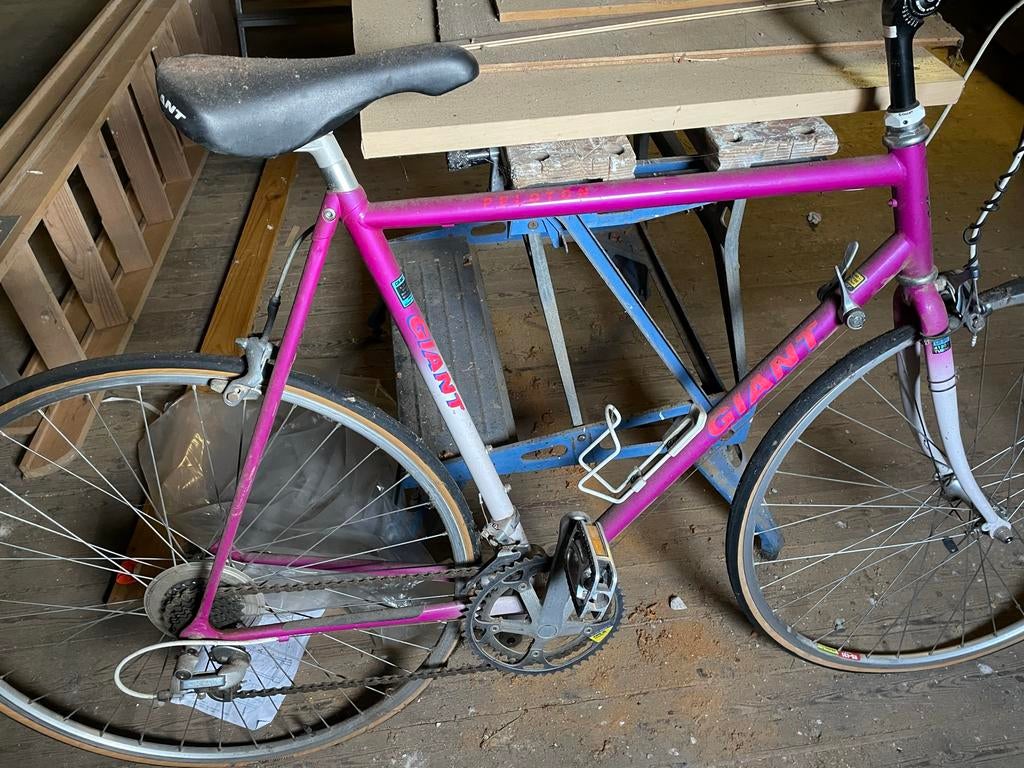 Retro Giant racefiets, Fietsen en Brommers, Ophalen, 28 inch, Gebruikt, Heren