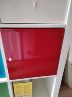 Deur Kallax hoogglans rood ikea vakkenkast Expedit Kallax, Ophalen, 25 tot 50 cm, 50 tot 100 cm, Minder dan 100 cm