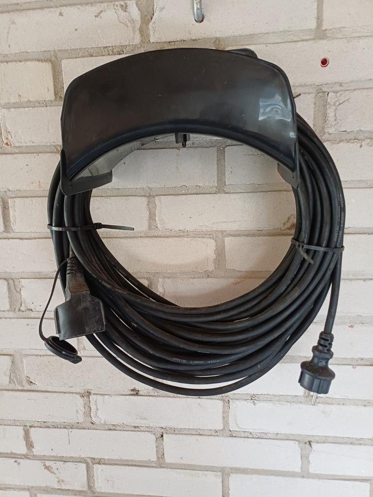 Verlengsnoer 20 meter - Zwart, Ophalen, Kabel of Snoer