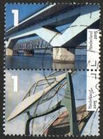 Nederland 2015 bruggen set van 2., Verzenden, Na 1940, Gestempeld