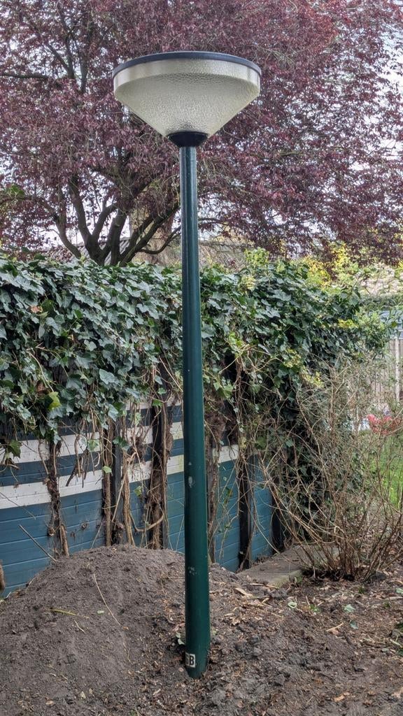 2 professionele lantaarnpalen, Gebruikt, Staande lamp, Ophalen of Verzenden, Netvoeding