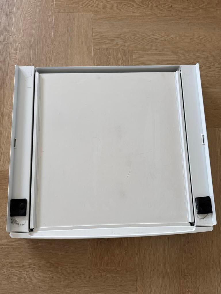 Universeel tussenstuk wasmachine droger met uitschuifblad, Ophalen, Zo goed als nieuw