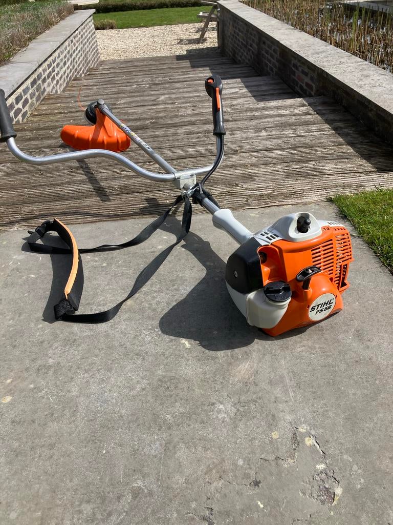 Stihl FS56 bosmaaier op benzine, Ophalen, Gebruikt, 30 tot 50 cm, Benzine