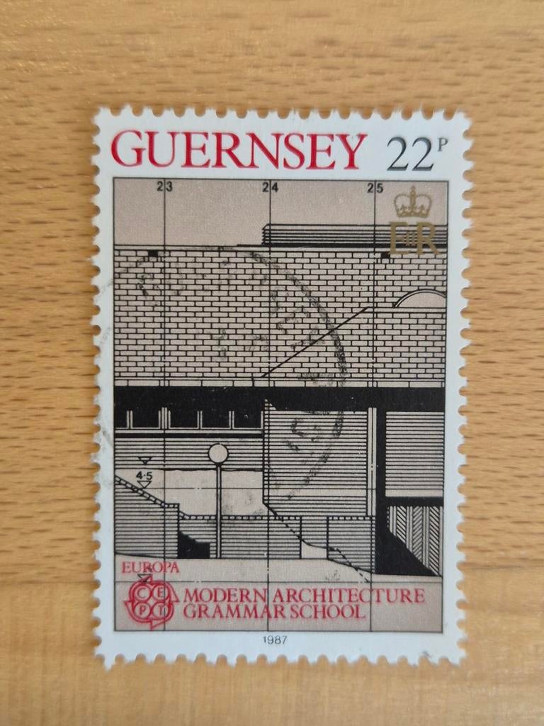 Guernsey 1987 Europa, Ophalen of Verzenden, Gestempeld
