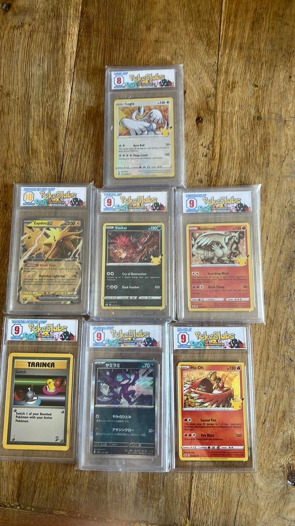Pokeslab graded cards, Ophalen of Verzenden, Nieuw