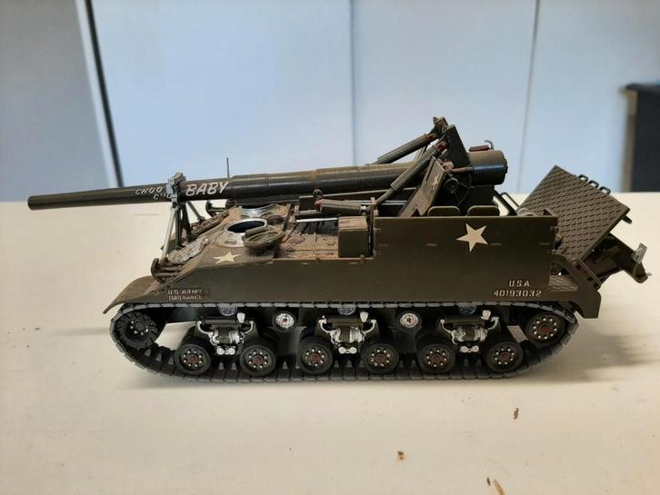 Adams Action Models 1957 Rupsvoertuig, Hobby en Vrije tijd, Modelauto's | 1:32, Zo goed als nieuw, Ophalen of Verzenden