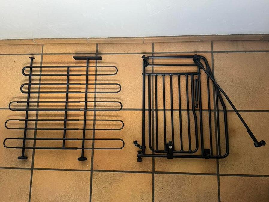 Scheidingsrek en hondenhek | Volvo V70/XC70 | 2008-2016, Auto diversen, Hondenrekken, Ophalen of Verzenden, Zo goed als nieuw