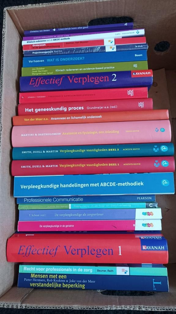 Studieboeken Verpleegkunde 2025/2026 - Z.G.A.N., Boeken, Ophalen, Gamma, Zo goed als nieuw, HBO