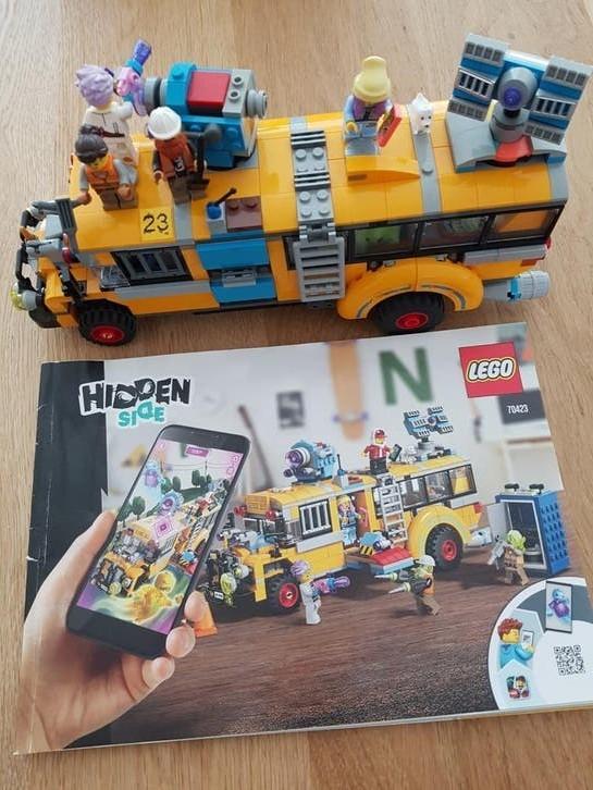 Lego Hidden Side schoolbus, Ophalen of Verzenden, Zo goed als nieuw