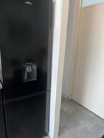 Zwarte koelkast met watertap, Witgoed en Apparatuur, 200 liter of meer, Met aparte vriezer, Zo goed als nieuw, 160 cm of meer