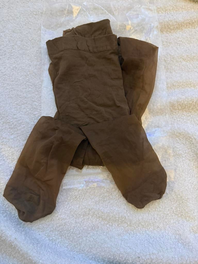 Stewardess panty’s, Kleding | Dames, Leggings, Maillots en Panty's, Ophalen of Verzenden, Gedragen, Bruin, Panty