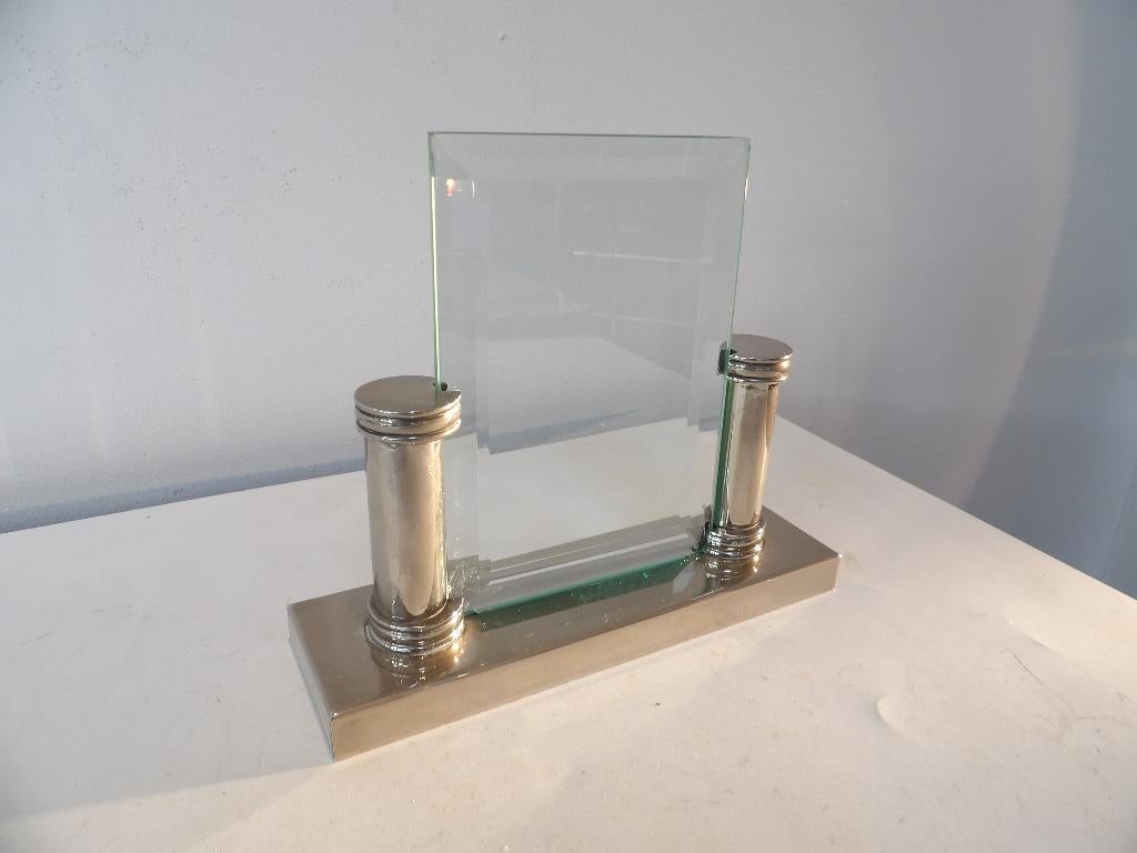 Art Deco Fotolijst chroom, Ophalen of Verzenden