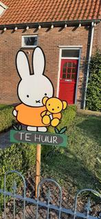 Oranje Geboortebord Nijntje te huur - Kraambord - €10 pw., Hobby en Vrije tijd, Ophalen, Zo goed als nieuw, Geboorte of Huwelijk