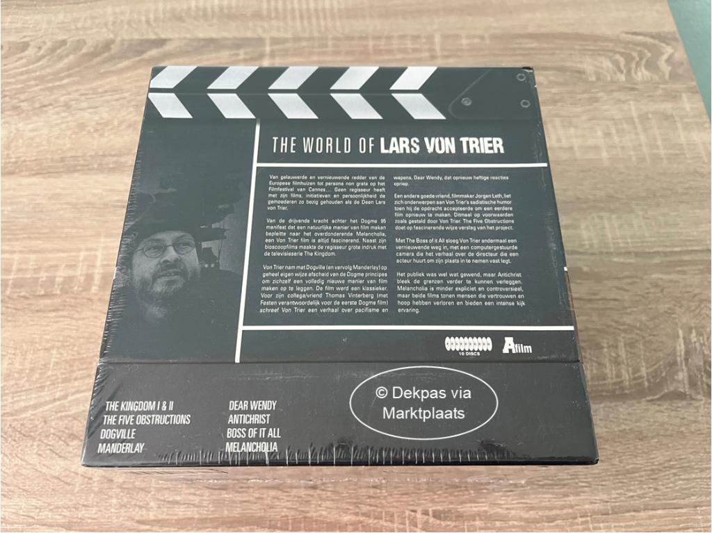 Dvd's Lars von Trier - The World of - NIEUW in Seal, Vanaf 16 jaar, Ophalen of Verzenden, Nieuw in verpakking, Overige gebieden