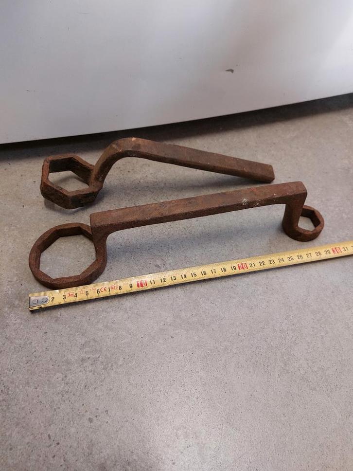 Koets rijtuig wielsleutel wagenwielsleutel, Antiek en Kunst, Antiek | Gereedschap en Instrumenten, Ophalen of Verzenden