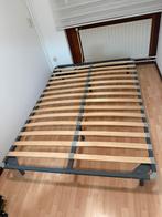 Bed frame and mattress 140x200, Ophalen, Wit, Tweepersoons, 140 cm