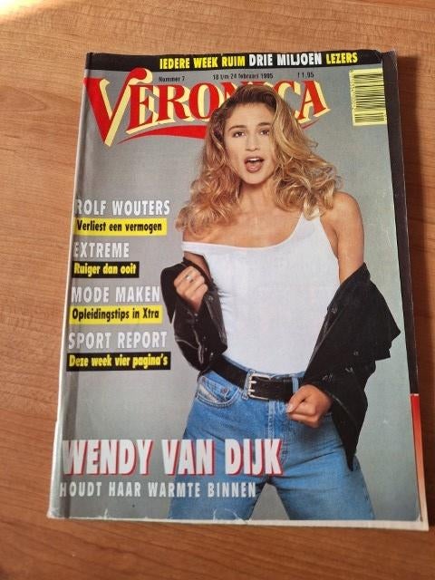 Veronica 1995 Wendy van Dijk Extreme Jim Carrey Star Trek, Boeken, Tijdschriften en Kranten, Verzenden, Gelezen, Muziek, Film of Tv